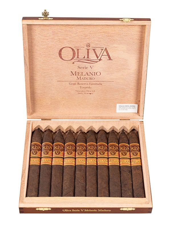 Oliva Serie V Melanio Maduro Torpedo box