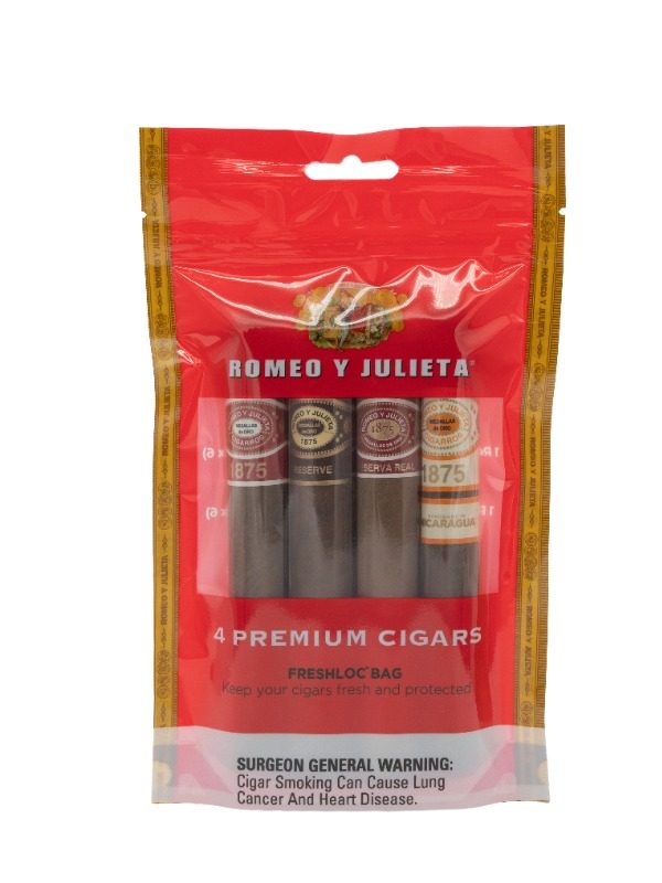 4 Count Romeo y Julieta fresh pack
