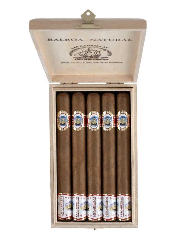 Las Cabrillas Balboa double corona, Connecticut Shade wrapper