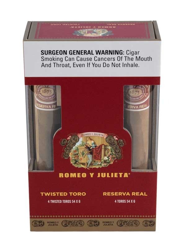 Romeo y Julieta Reserva Real Twisted Toro sampler